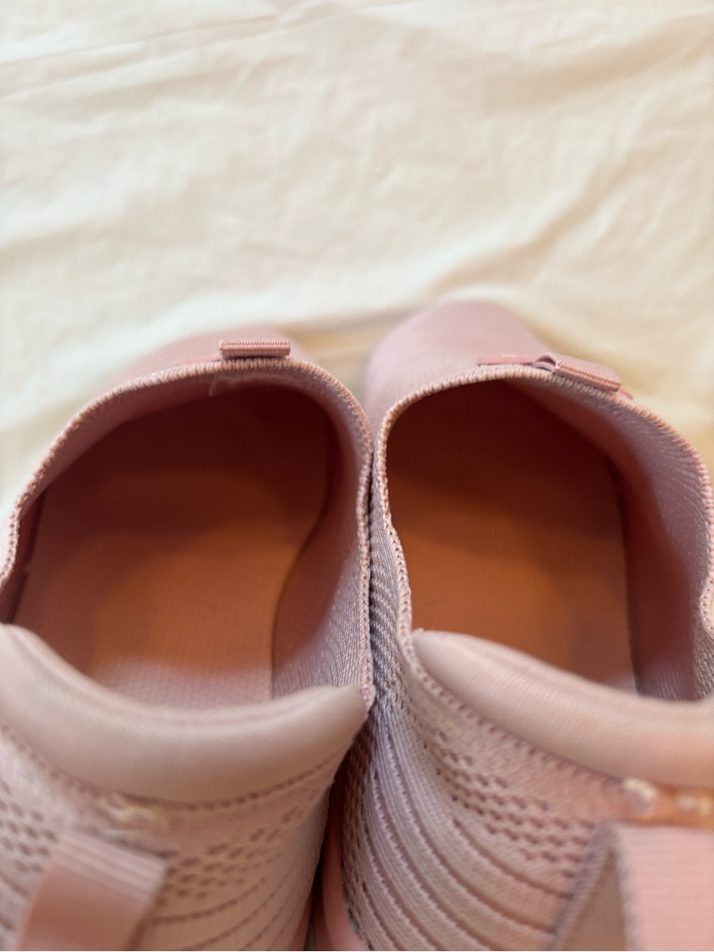 RBX Dusty Pink Live Life Active Slip-On Mesh Sneakers Breathable SZ 7.5 Worn 1X - Picture 8 of 15